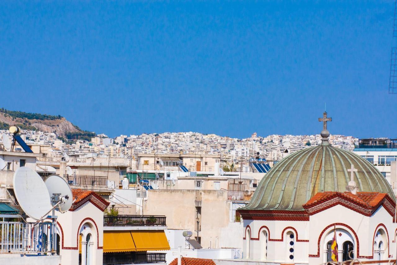 Daire Acropolis View Rooftop With 2 Double Atina
